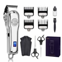 RAINBEAN Men Hair Trimmer 3 in 1 IPX7 Waterproof Beard Trimmer Grooming Kit