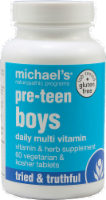 Michaels Pre-teen Boys Daily Multivitamin