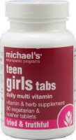 Michael's Naturopathic Programs Teen Girls Daily Multi Vitamin Tablets