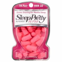 Sleep Pretty in Pink 14 pair Ear Plugs Perspective: Main