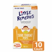 Little Remedies Honey Sore Throat Pops