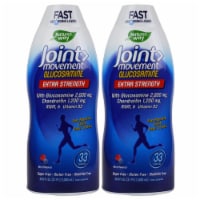 Glucosamine Chondroitin MSM-Nature's Way Wellesse Joint, Supplements Women Men, 33.8 oz (2)
