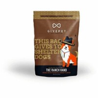 GivePet 45118877 Ranch Hand Pet Treats Bacon, Baked Potato & Carrot Flavor Dog Food - 12 oz