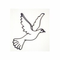 World Unique PD-111 Peace Dove - 15 x 11 x 0.5 in.
