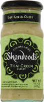 Sharwood's Thai Green Chile Cooking Sauce Perspective: front