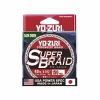 Yo-Zuri® Superbraid 40LB 150yds Dark Green Perspective: Main