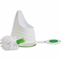Toilet Quick Bowl Brush Caddy Set