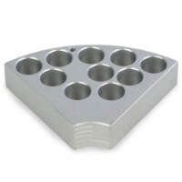15 mm vials Sectional Block for Hot Plate Stirrers