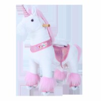 Unicorn-Medium Plush Toy, Pink