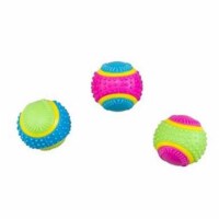 2.5 in. Sensory Ball Dog Toy, Assorted Color