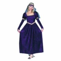 Renaissance Princess Costume - Purple - Size Ladies Plus 16-18