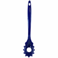 Melamine Utensil Spaghetti Fork, Indigo