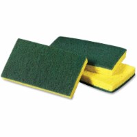 Medium Duty Scrub Sponge - Pack of 10 - Yellow