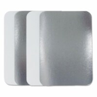 7.93 x 5.43 in. Silver Board Lids, 2.25 oz