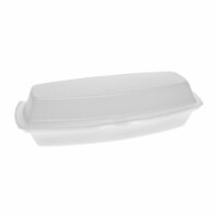 PCT 30 oz Hotdog Container, White