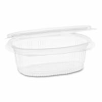 PCT Hinged Lid Deli Container, Clear