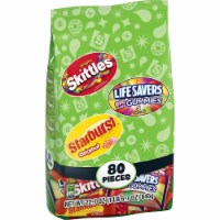 Skittles Starburst & Life Savers Gummy Candy Variety Pack - 80 Ct Bag