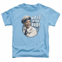 Andy Griffith-Nip It - Short Sleeve Toddler Tee - Carolina Blue&#44; Medium 3T