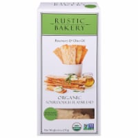 Rustic Bakery Organic Rosemary & Olive Oil Flatbread Perspective: Main