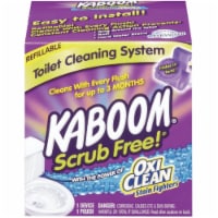 Kaboom Scrub Free Clean Scent Toilet Bowl Cleaner 1.38 oz. Tablet - Total Qty: 1