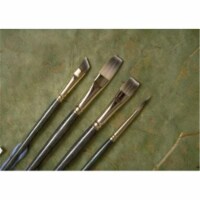 Princeton Brush 6250R-0 Best Synthetic Bristle Professional Acrylic and Gouache Brush Round 0