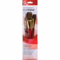 Princeton Brush Real Value™ Synthetic Camel Short Handle Round 6 Wash 5/8 Wash 1 Perspective: Main
