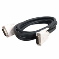 2m DVI-I M/M Dual Link Digital/Analog Video Cable (6.5ft) - Black