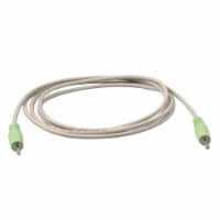C2G 3.5mm Male To Male Stereo Audio Cable PC 99 Color Coded 6 Feet Beige