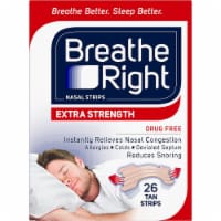 Breathe Right Extra Strength Tan Nasal Strips