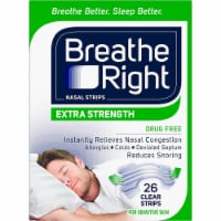 Breathe Right Extra Strength Drug-Free Clear Nasal Strips Perspective: Main