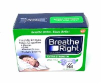 Breathe Right Nasal Strips, Extra Clear for Sensitive Skin, 72 Clear Strips