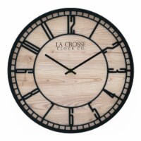 La Crosse Clock Company Barrow Wall Clock Perspective: Main