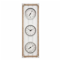 La Crosse Beadboard Quartz Clock with Temp and Humidity