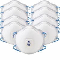 3M 8271 Particulate Respirator Mask, P95, With Cool Flow Exhalation Valve, Pack of 10