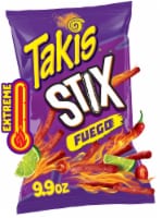Takis Fuego Stix Hot Chili Pepper & Lime Corn Snack Sticks Perspective: Main