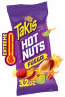 Takis Fuego Hot Nuts Hot Chili Pepper & Lime Double-Crunch Peanuts Perspective: Main