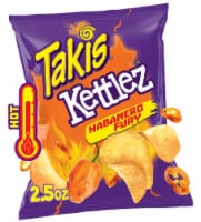 Takis Habanero Fury Kettlez Habanero Kettle-Cooked Potato Chips Perspective: Main