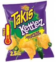 Takis Jalapeno Typhoon Kettlez Jalapeno Kettle-Cooked Potato Chips Perspective: Main