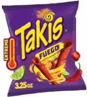 NEW BARCEL TAKIS STIX FLARE CHILI PEPPER & LIME TORTILLA CORN CHIPS 9.9 OZ  BAG