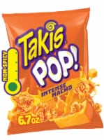 Takis Pop! Cheesy Intense Nacho Cheese Ready-To-Eat Popcorn