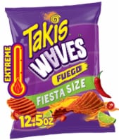 Takis Fuego Waves Hot Chili Pepper & Lime Wavy Potato Chips