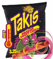Takis Dragon Sweet Chili Spicy Sweet Chili Pepper Rolled Tortilla Chips Perspective: Main