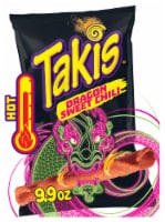 Takis Dragon Sweet Chili Spicy Sweet Chili Pepper Rolled Tortilla Chips Perspective: Main