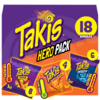 Takis Hero Assorted Rolled Tortilla Chips Perspective: Main