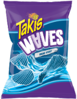Takis Blue Heat Waves Rolled Tortilla Chips Perspective: Main