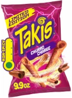 Takis Churro Charge Cinnamon Sugar Rolled Tortilla Chips Perspective: Main
