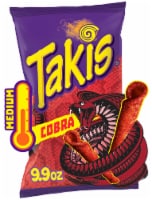 Takis Cobra Worcestershire Sauce Rolled Tortilla Chips Perspective: Main