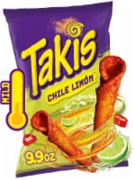 Takis Chile Limon Chili & Lime Rolled Tortilla Chips Perspective: Main