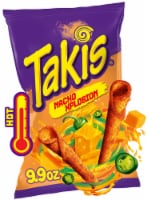 Takis Nacho Xplosion Cheese and Chili Pepper Rolled Tortilla Chips Perspective: Main