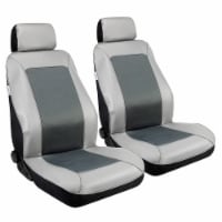 Microban Seat Covers - Slate Gray